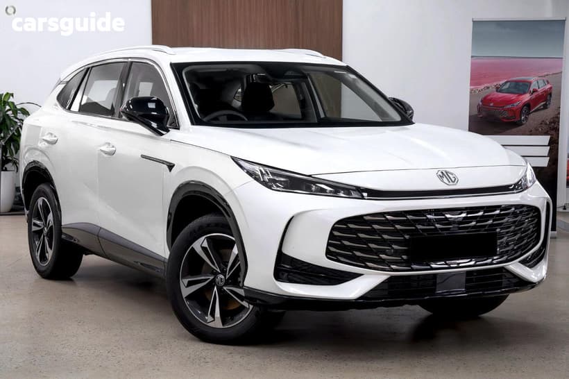 White 2025 MG HS Wagon Vibe