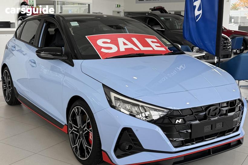 Black 2025 Hyundai I20 Hatchback N