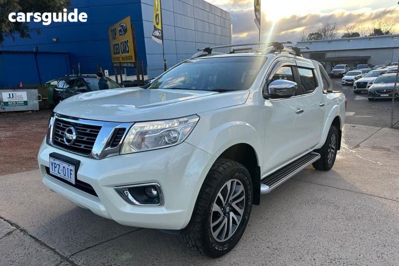 White 2016 Nissan Navara Dual Cab Utility St-X (4X4) (Sunroof)