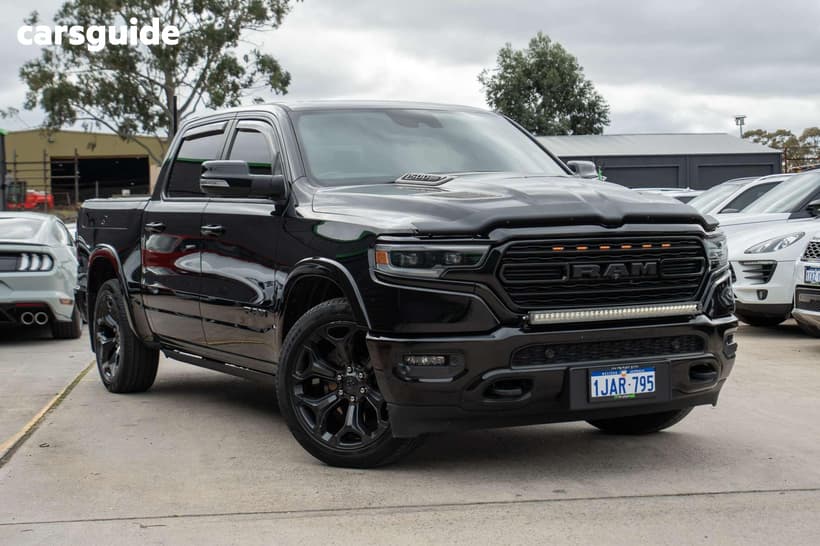 Black 2022 RAM 1500 Crew Cab Utility Limited