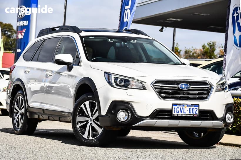 White 2019 Subaru Outback Wagon 2.5I Premium