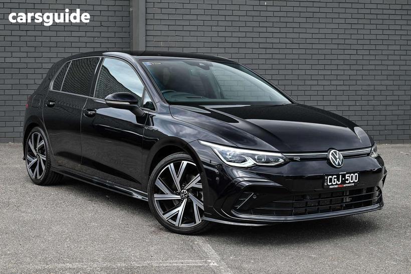 Black 2022 Volkswagen Golf Hatchback 110Tsi R-Line