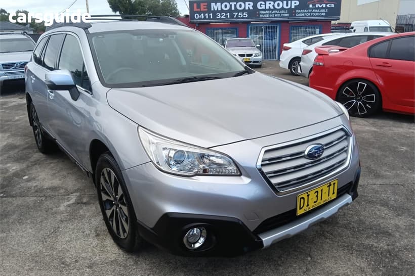 Silver 2015 Subaru Outback Wagon 2.5I