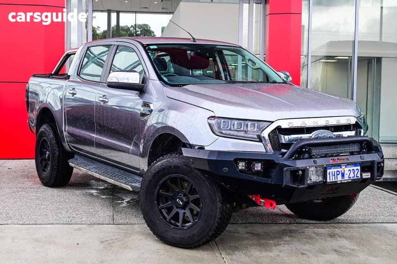 Silver 2016 Ford Ranger Dual Cab Utility Xlt 3.2 (4X4)