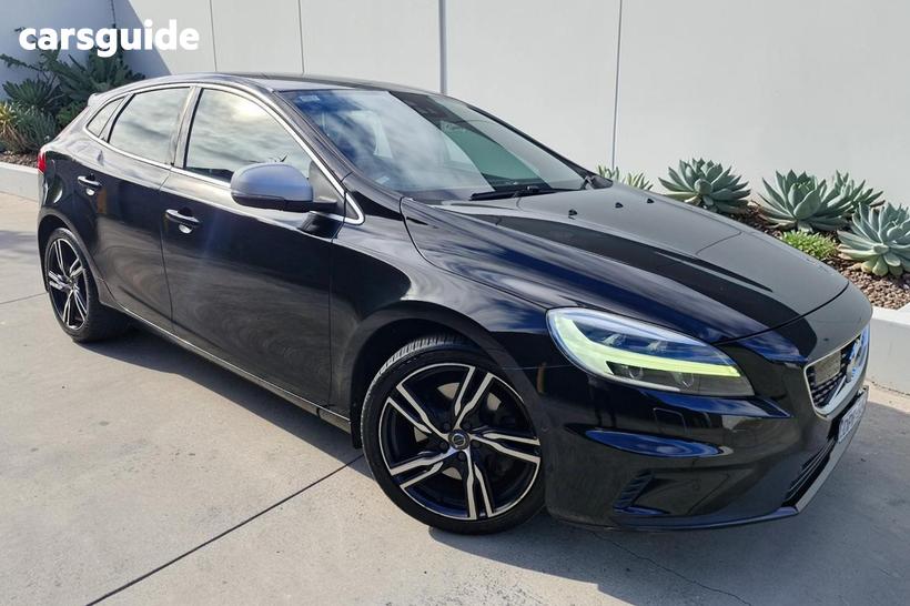 Grey 2017 Volvo V40 Hatchback T5 R-Design
