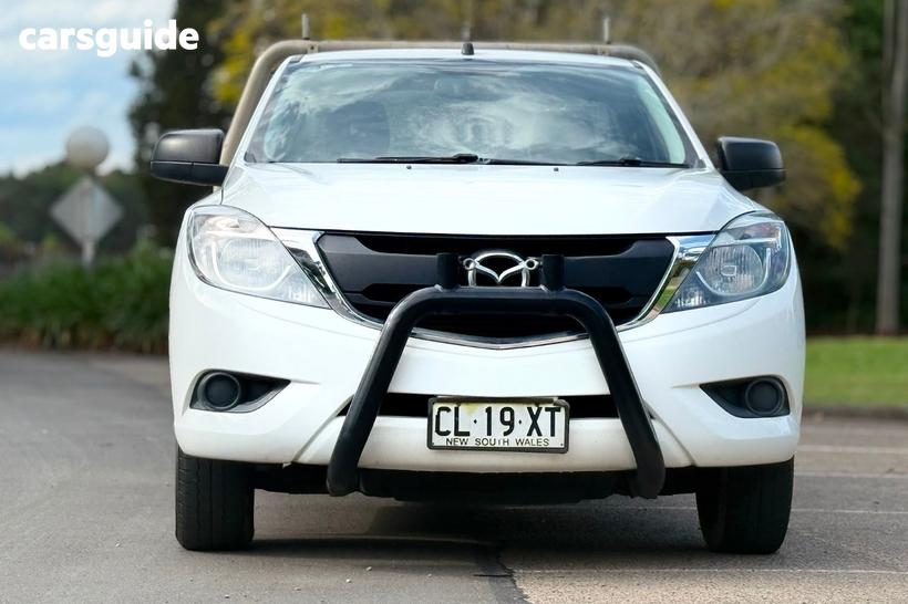 White 2017 Mazda BT-50 Cab Chassis Xt (4X2)