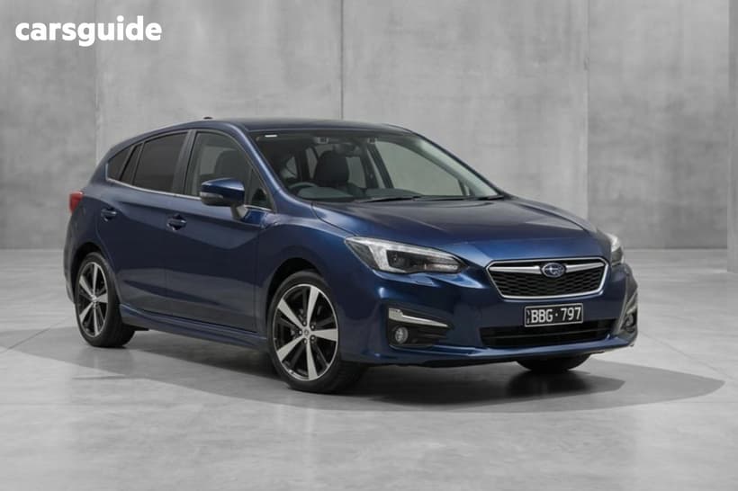 Blue 2019 Subaru Impreza Hatchback 2.0I (Awd)