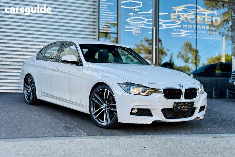 White 2013 BMW 320D Sedan 20D
