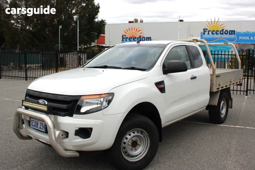 White 2015 Ford Ranger Super Cab Chassis Xl 2.2 Hi-Rider (4X2)