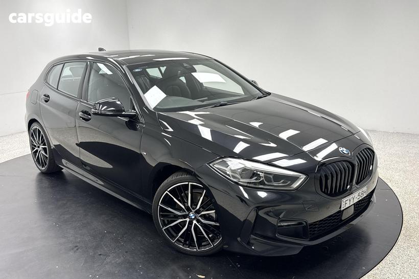 Black 2022 BMW 1 Hatch 118I M SPORT F