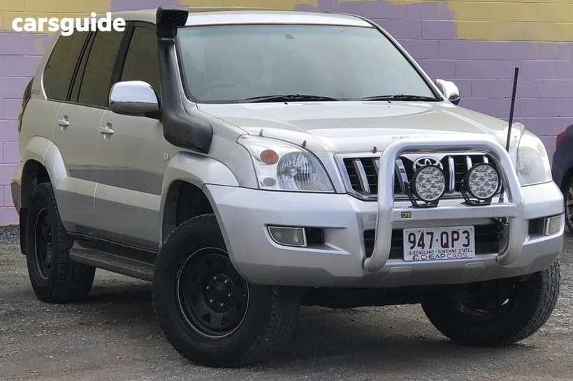 Silver 2007 Toyota Landcruiser Prado Wagon Grande (4X4)
