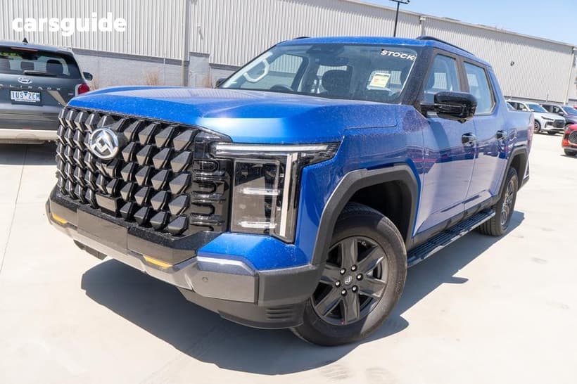 Blue 2025 LDV Terron 9 Double Cab Pick Up Origin