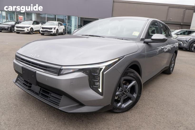 Grey 2025 Kia K4 Hatchback S