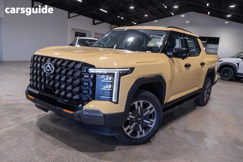 Yellow 2025 LDV Terron 9 Double Cab Pick Up Evolve