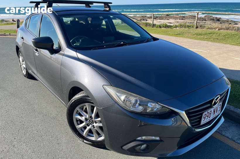 Grey 2015 Mazda 3 Hatchback Maxx