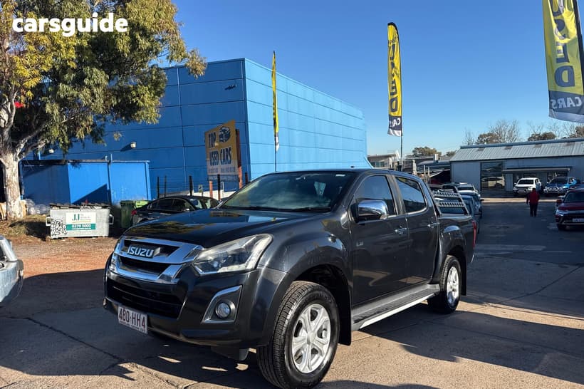 Black 2019 Isuzu D-MAX Crew Cab Utility Ls-U Hi-Ride (4X2)