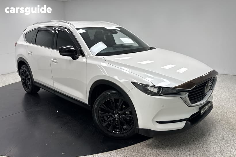 White 2022 Mazda CX-8 Wagon Touring Sp (Awd)