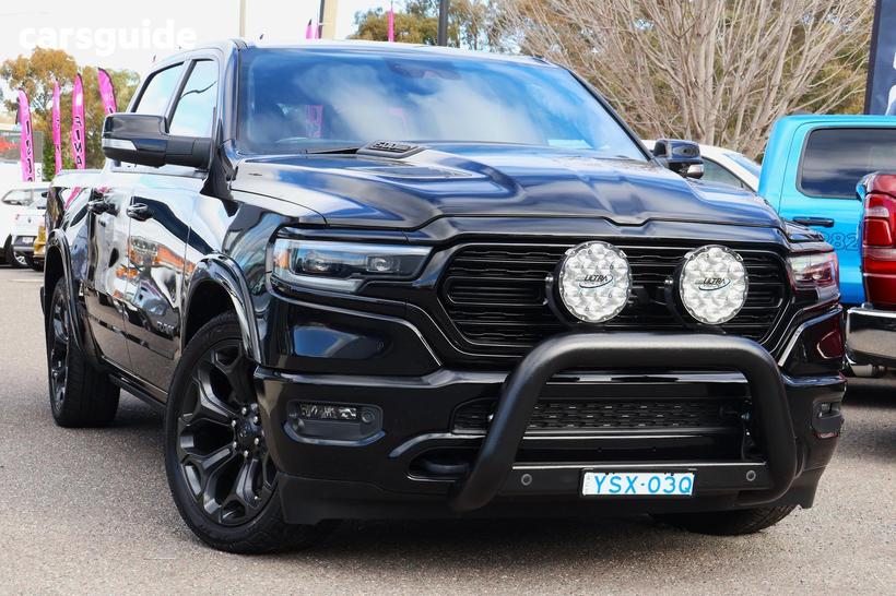 Black 2021 RAM 1500 Crew Cab Utility Limited