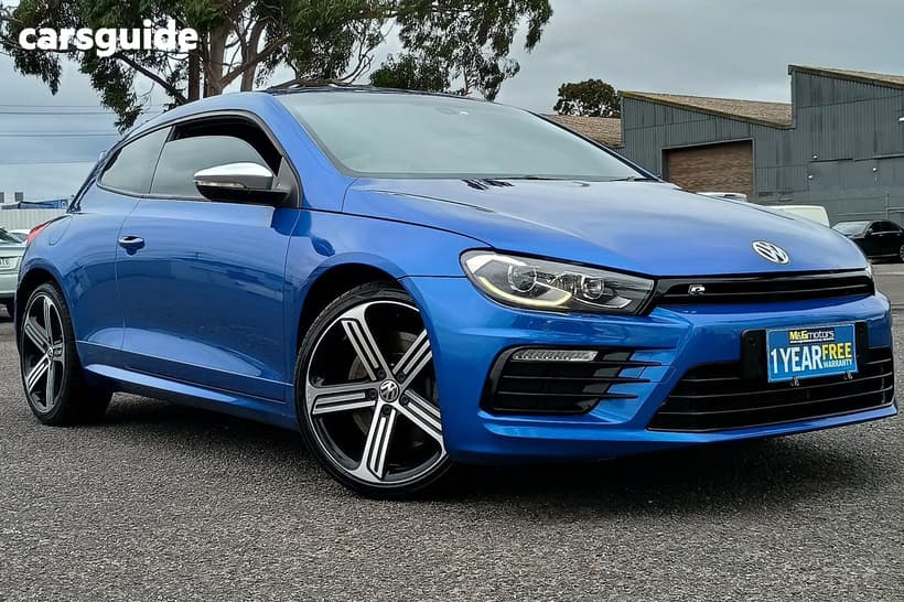 Blue 2015 Volkswagen Scirocco Coupe R