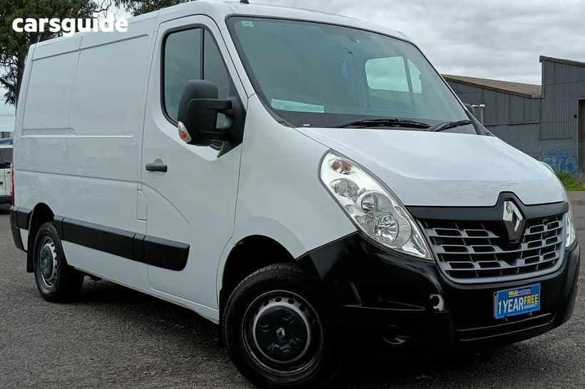 White 2019 Renault Master Van Swb Low