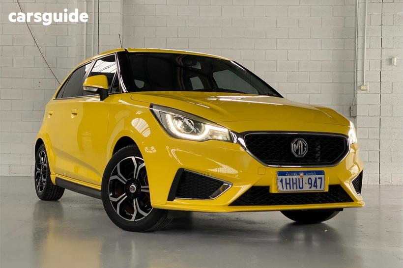 Yellow 2021 MG MG3 Hatchback Core (With Navigation)