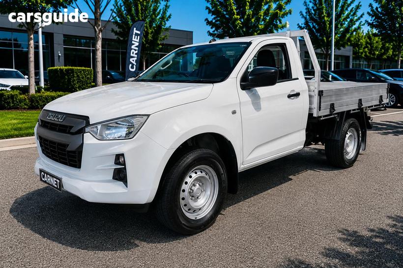 White 2022 Isuzu D-MAX Cab Chassis Sx (4X2) High-Ride