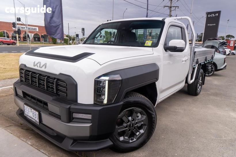 White 2025 Kia Tasman Single Cab Chassis Sx (4X4) (Std) Body Fender