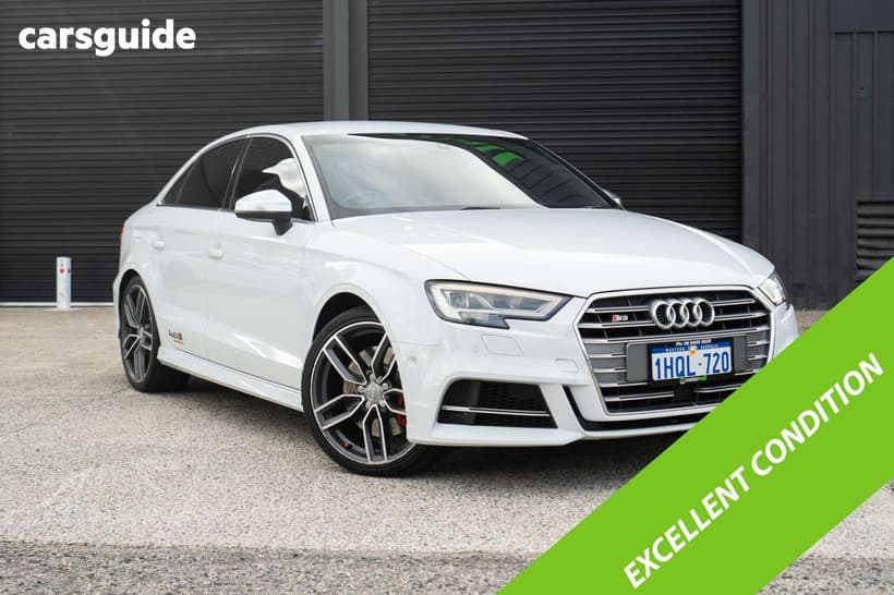 White 2017 Audi S3 Sedan 2.0 Tfsi Quattro