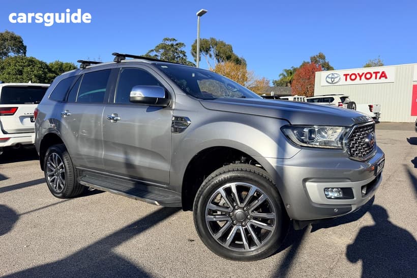 Silver 2021 Ford Everest Wagon Titanium (4Wd)