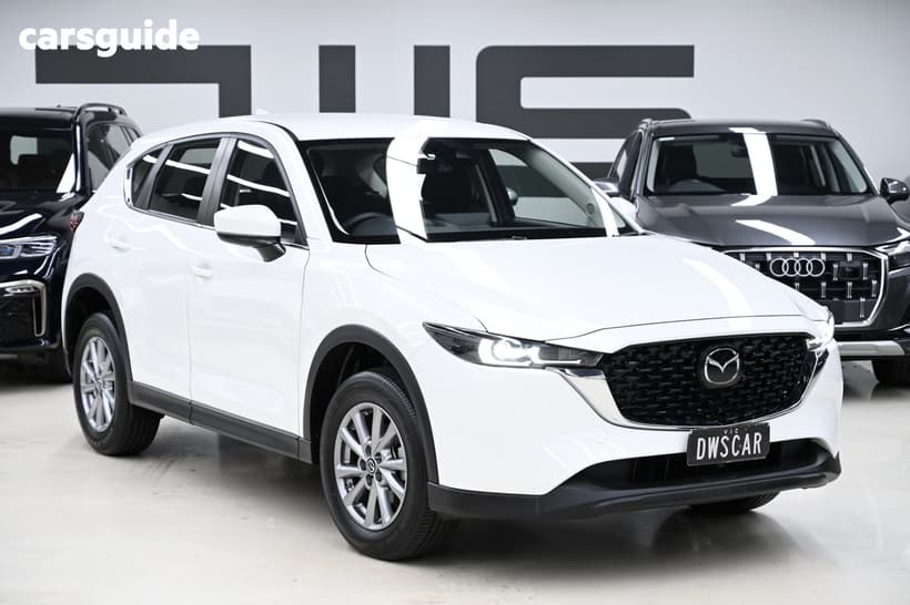 White 2023 Mazda CX-5 Wagon G25 Maxx Sport (Fwd)