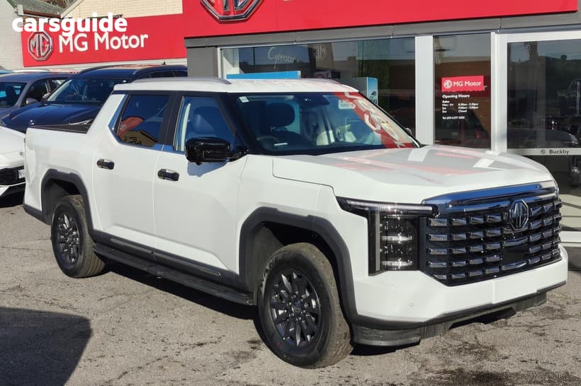 White 2025 MG Mgu9 Double Cab Pick Up Explore