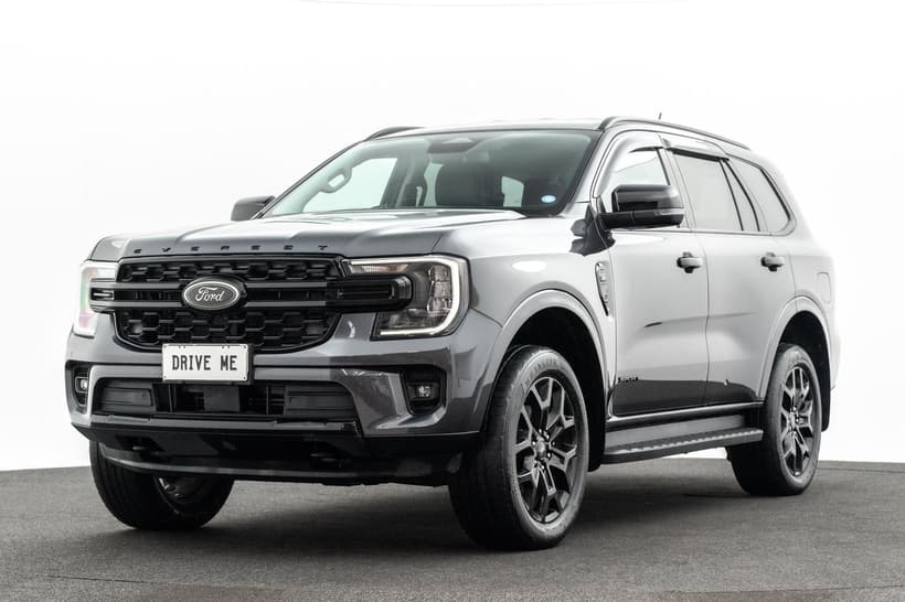 Grey 2024 Ford Everest Wagon Sport (Rwd)