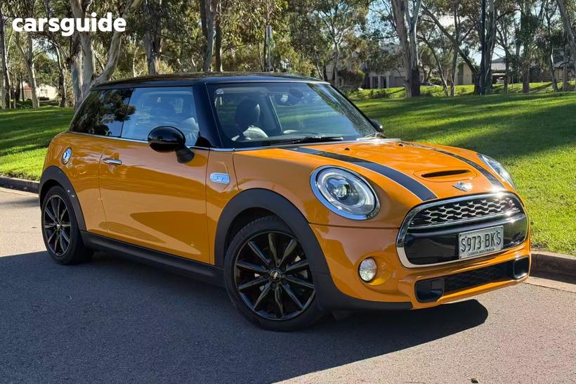 Orange 2016 Mini Cooper Hatchback S