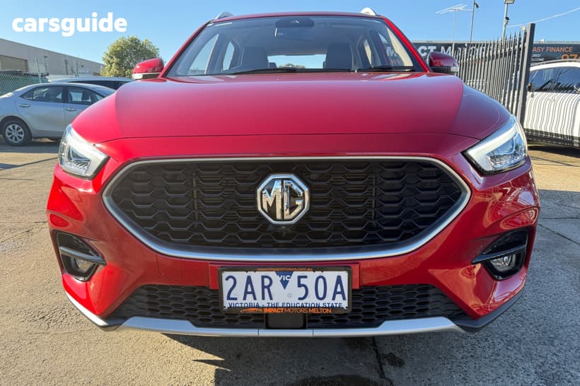 Red 2024 MG ZST Wagon Vibe