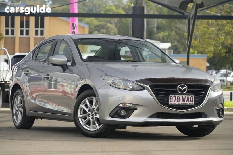 Silver 2015 Mazda 3 Sedan Touring