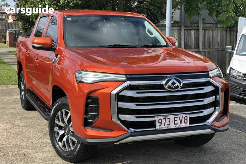 Orange 2022 LDV T60 Double Cab Utility Max Pro (4X4)