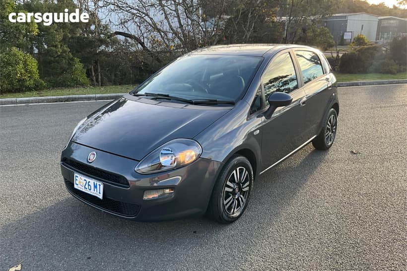 Black 2013 Fiat Punto Hatchback Easy