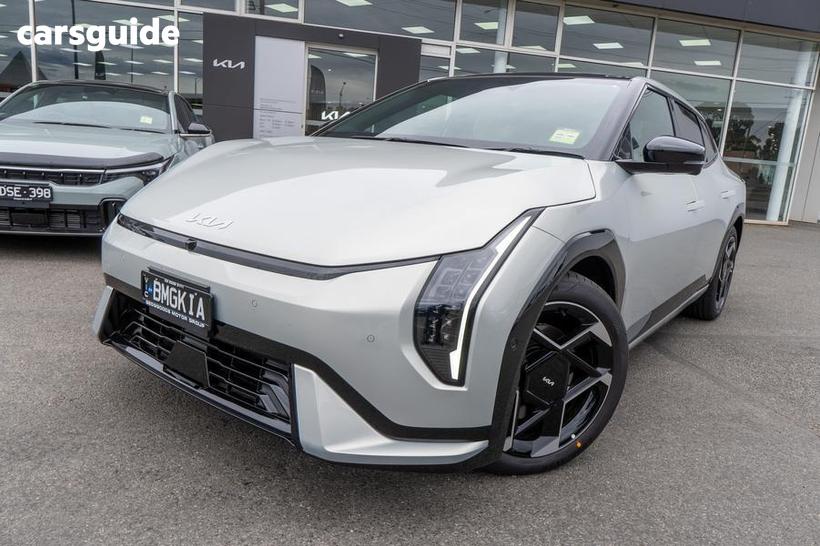 Silver 2026 Kia Ev4 Sedan Gt-Line Fwd Lr