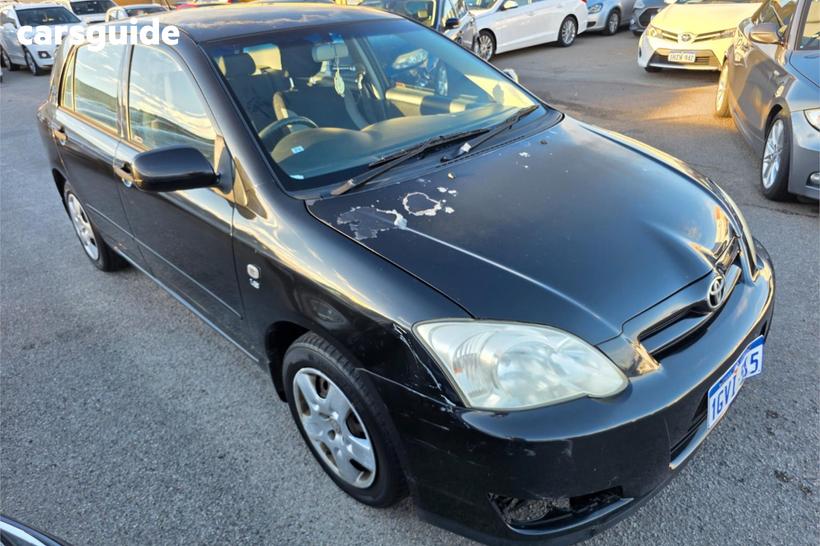 Black 2007 Toyota Corolla Hatchback Ascent Seca