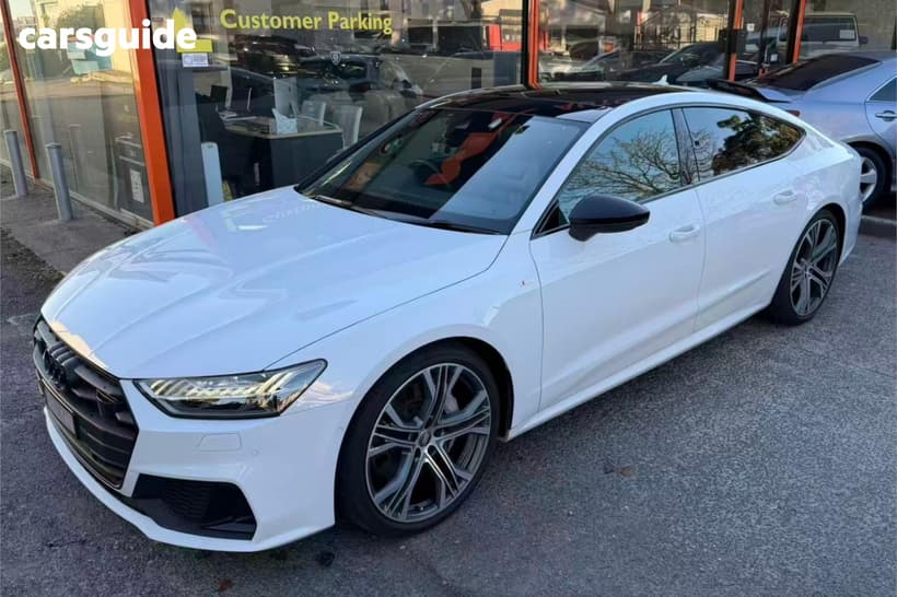 White 2019 Audi A7 Sportback 55 Tfsi Quattro (Hybrid)