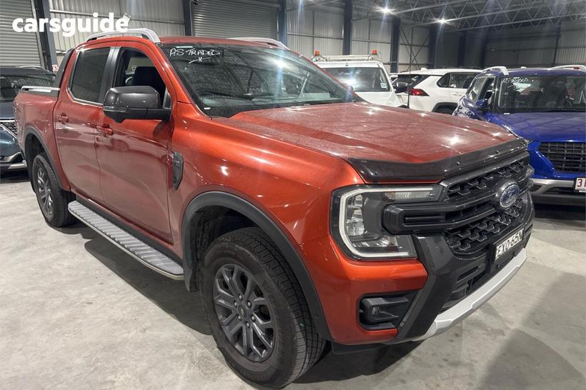 Orange 2022 Ford Ranger Double Cab Pick Up Wildtrak 2.0 (4X4)