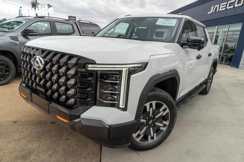 White 2025 LDV Terron 9 Double Cab Pick Up Evolve