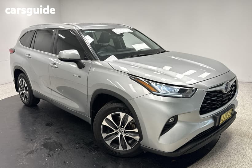 Silver 2023 Toyota Kluger Wagon Gxl Hybrid Awd
