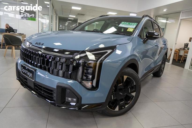 Blue 2026 Kia Sportage Wagon Sx+ (Awd)