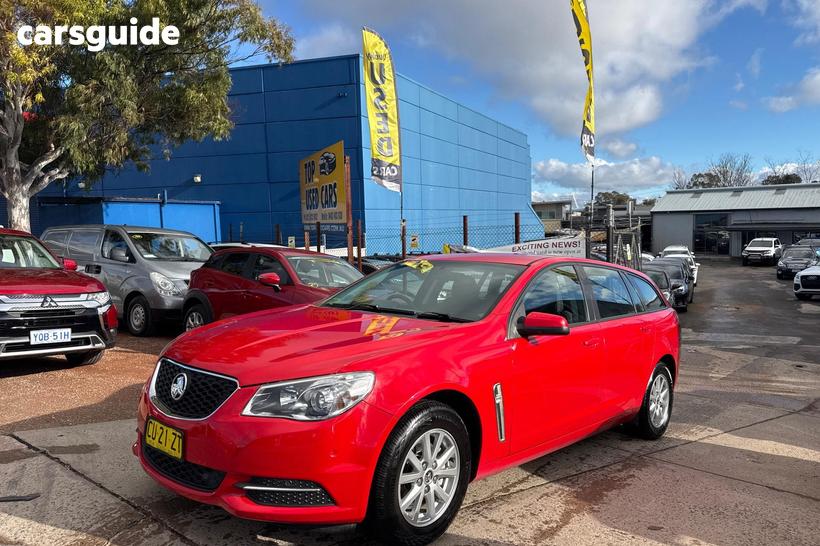 Red 2015 Holden Commodore Sportswagon Evoke