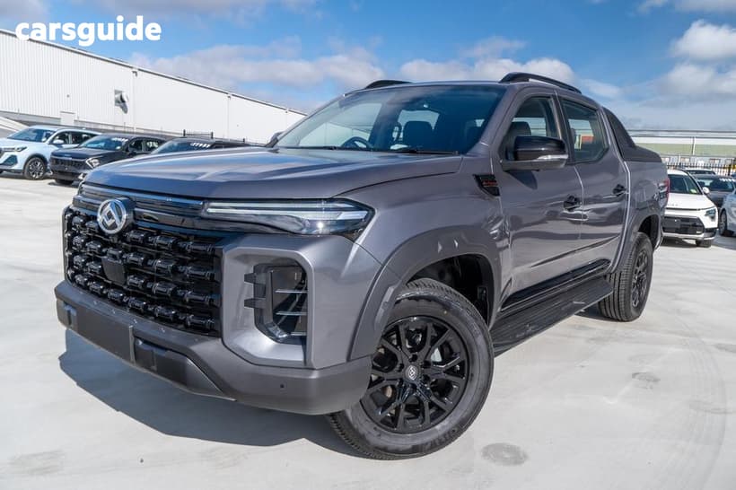 Grey 2026 LDV T60 Double Cab Utility Max Plus (4X4)