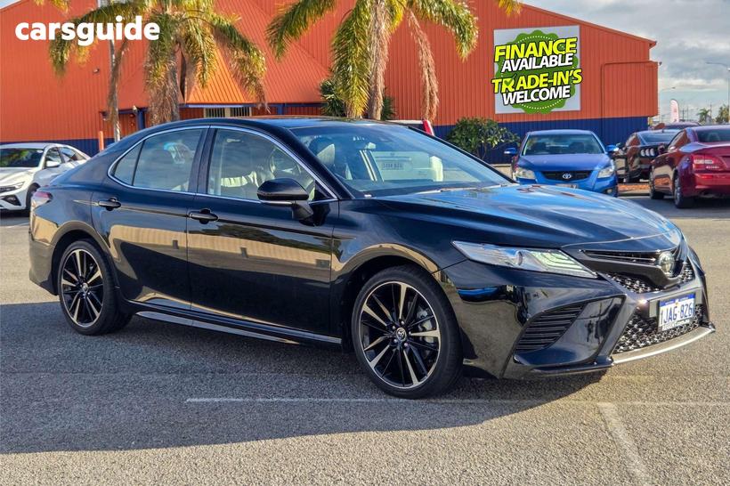 Black 2019 Toyota Camry Sedan Sx
