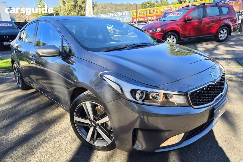Grey 2017 Kia Cerato Sedan Sport