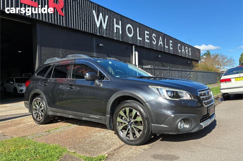 Grey 2015 Subaru Outback Wagon 2.5I Premium