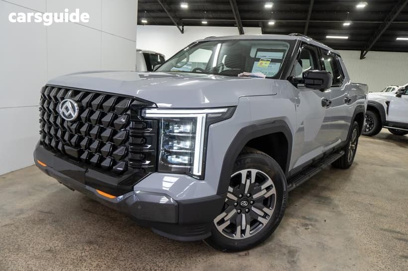 Grey 2025 LDV Terron 9 Double Cab Pick Up Evolve
